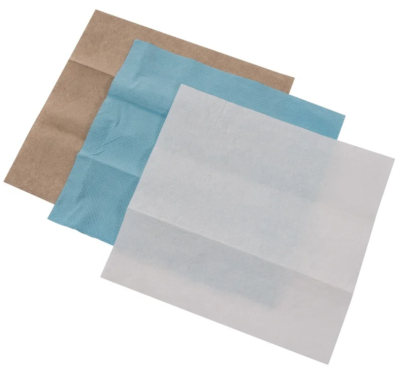 White virgin/recycle napkins M fold N fold Towel hand tissue soft MULTI-FOLD hand paper towel for hand drying
