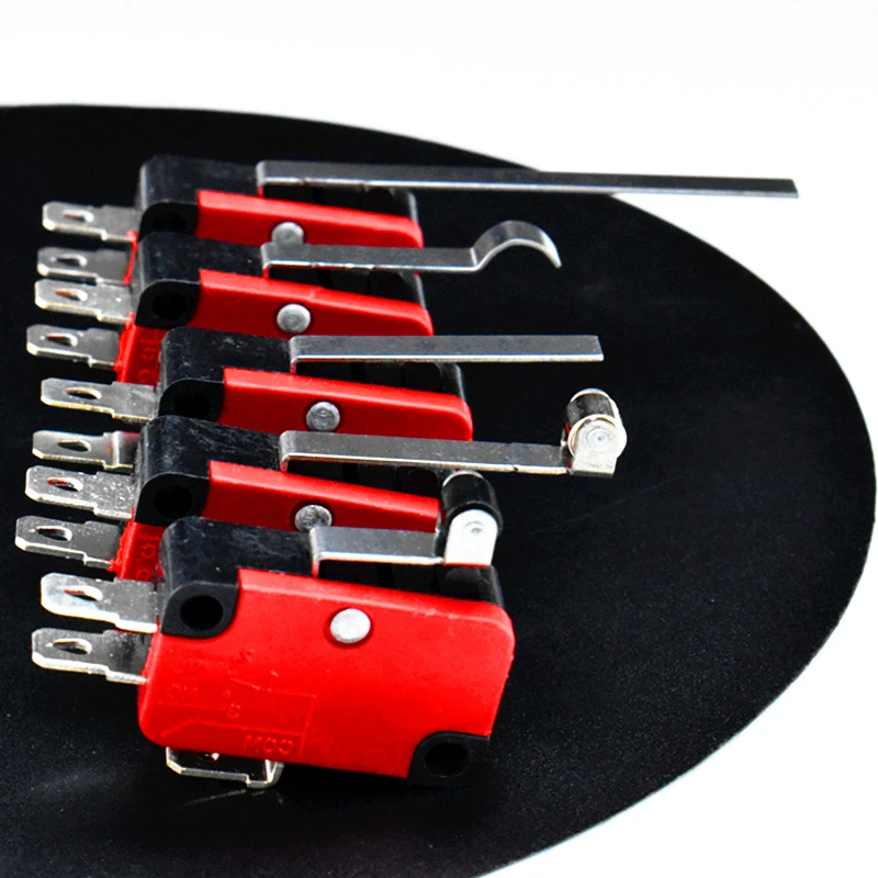 Custom Multi-Color PushButton Switch T125 Push-button Micro Switch PCB Power Push Button 1P 2P 3P 4P NC NO Switch