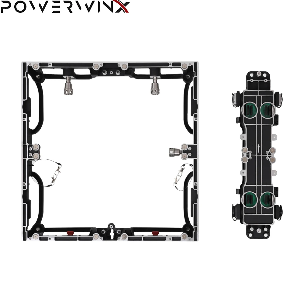 Outdoor Rental Die-casting LED Display Die Casting Aluminum Cabinet Outdoor Indoor P4 Led and Lcd Touch Screen,video Wall Black