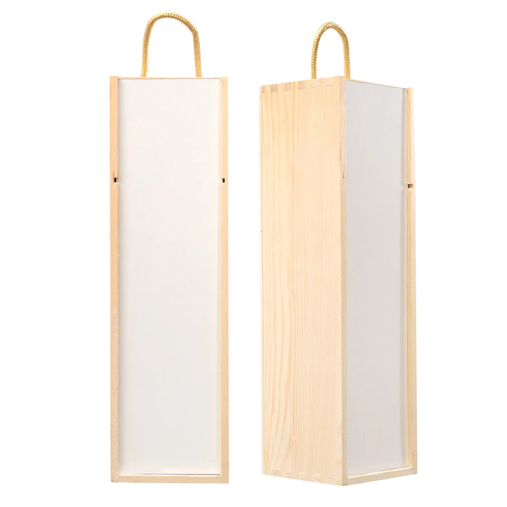 Рубисаб MDF заготовки подарок сублимационная коробка для вина деревянная жесткая доска