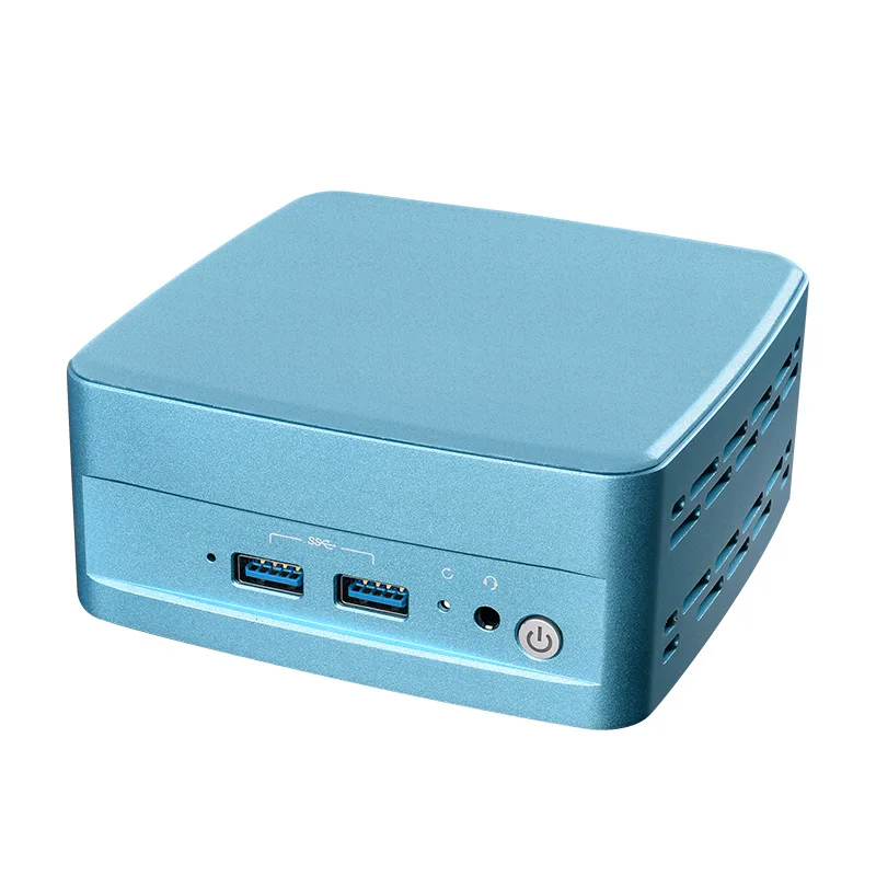 Factory Intel 12th Core i3 i5 i7 DDR5 TPM2.0 Desktop Computer Case WIFI 2*HDMI2.1 Dual Lan Portable Office NUC Mini PC