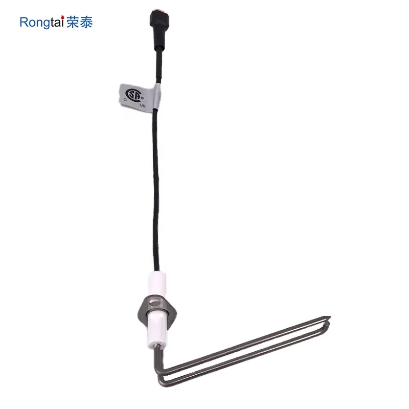 Glazed 95% Alumina Ceramic Ignition Needle Spark plug Electrode For BBQ Gas