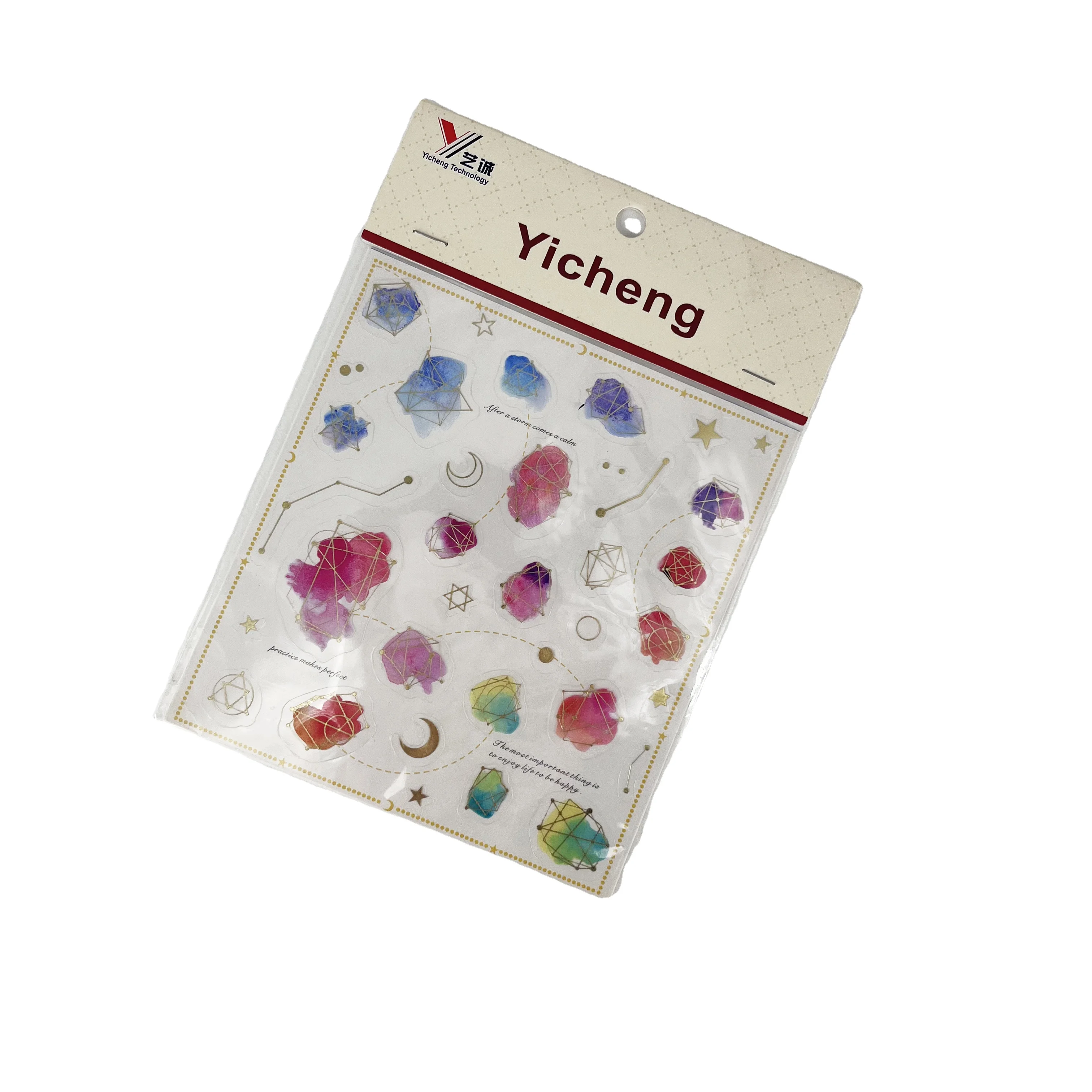 Custom Waterproof Vinyl PVC Logo Printing Decal Cartoon Decorative Stickers Labels