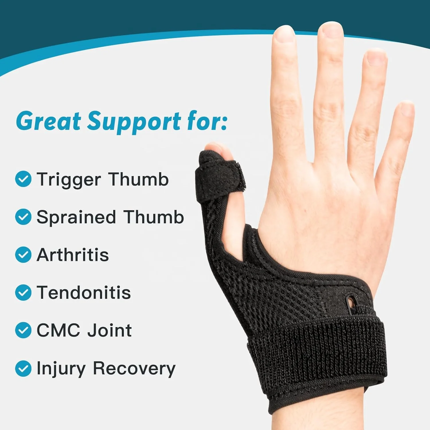 Wholesale Adjustable Breathable Wrist Band Wrist Support Wrist Thumb Guard Protector
