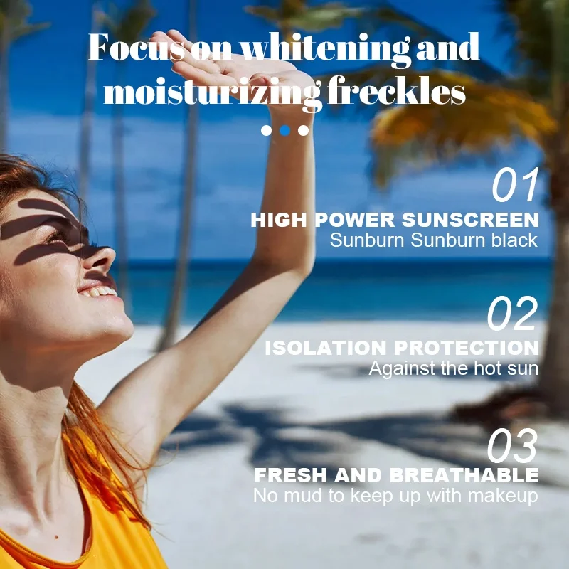 Wholesale Natural Whitening Sunblock Anti- UVA/UVB Sun Screen Cream SPF 50 Sunscreen Stick