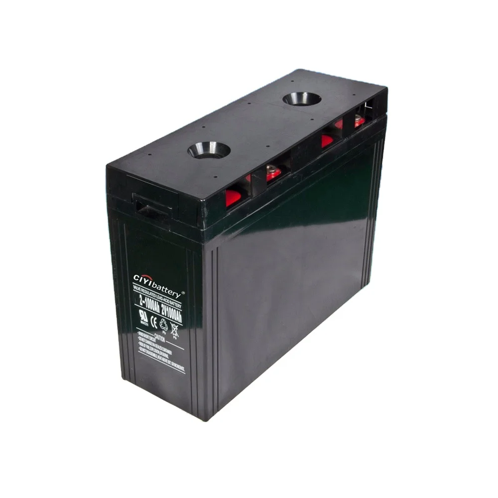 27 Years Super Strong Quality Sealed Lead Acid Battery 2V 1000ah