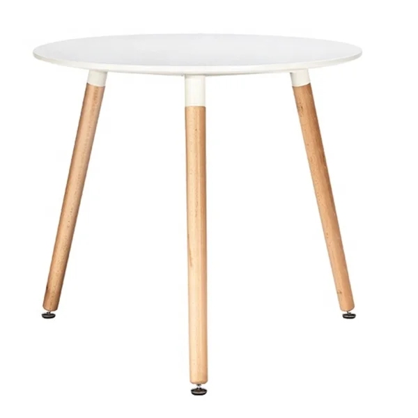 Dining Table New Design Furniture Modern Restaurant Round Dining Wood Tables