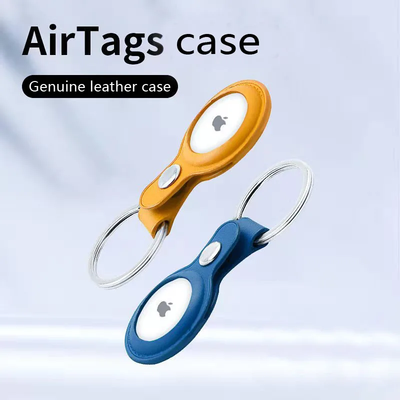 Новинка 2021 чехол для GPS-трекера кожаный Air Tag трекера airtag