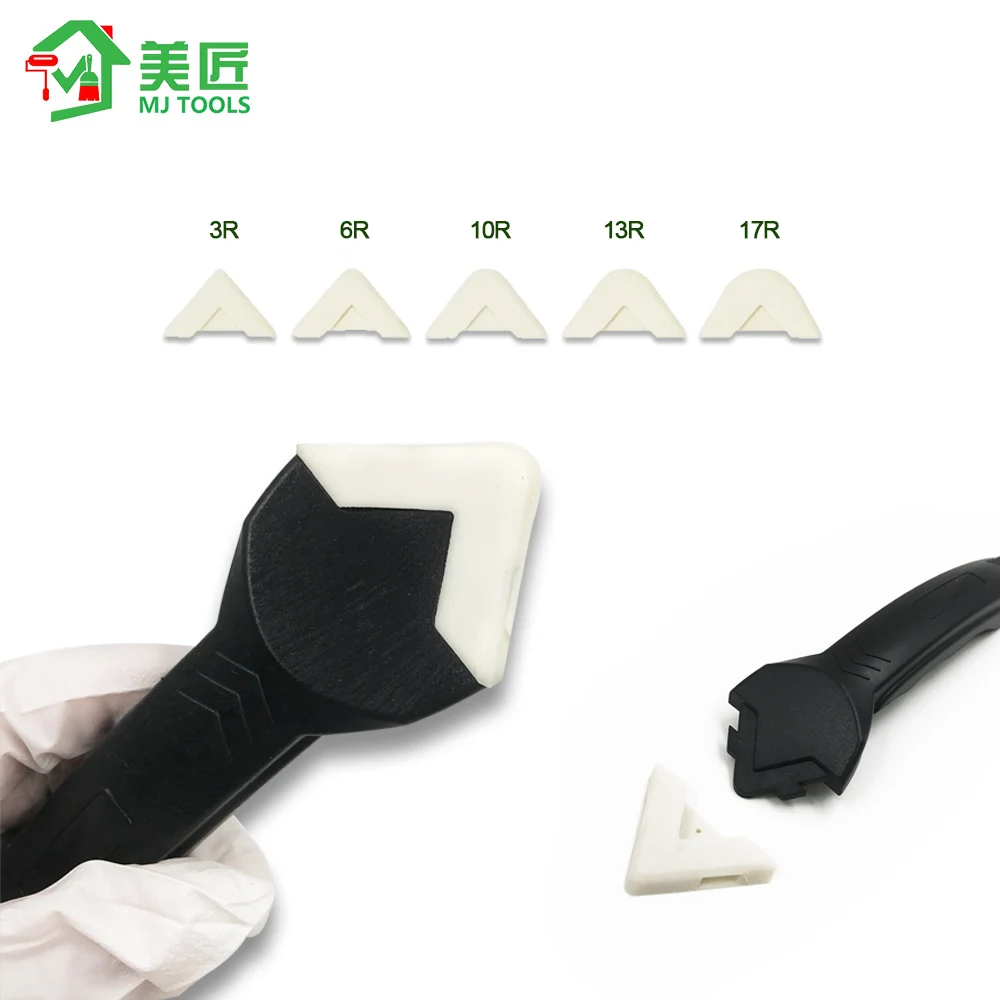 Quality Glass Glue Angle Caulk Tool set Bathroom kitchen Grouting Finishing Sealant Trowel Scraper caulking silicone remover