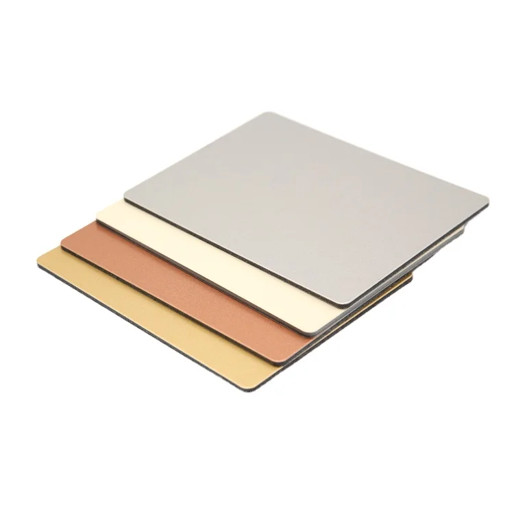 Alumetal 2m Width 3mm 4mm ACM ACP Aluminum 3003 Plastic Composite Board Panel Price List 4x8 Sheet