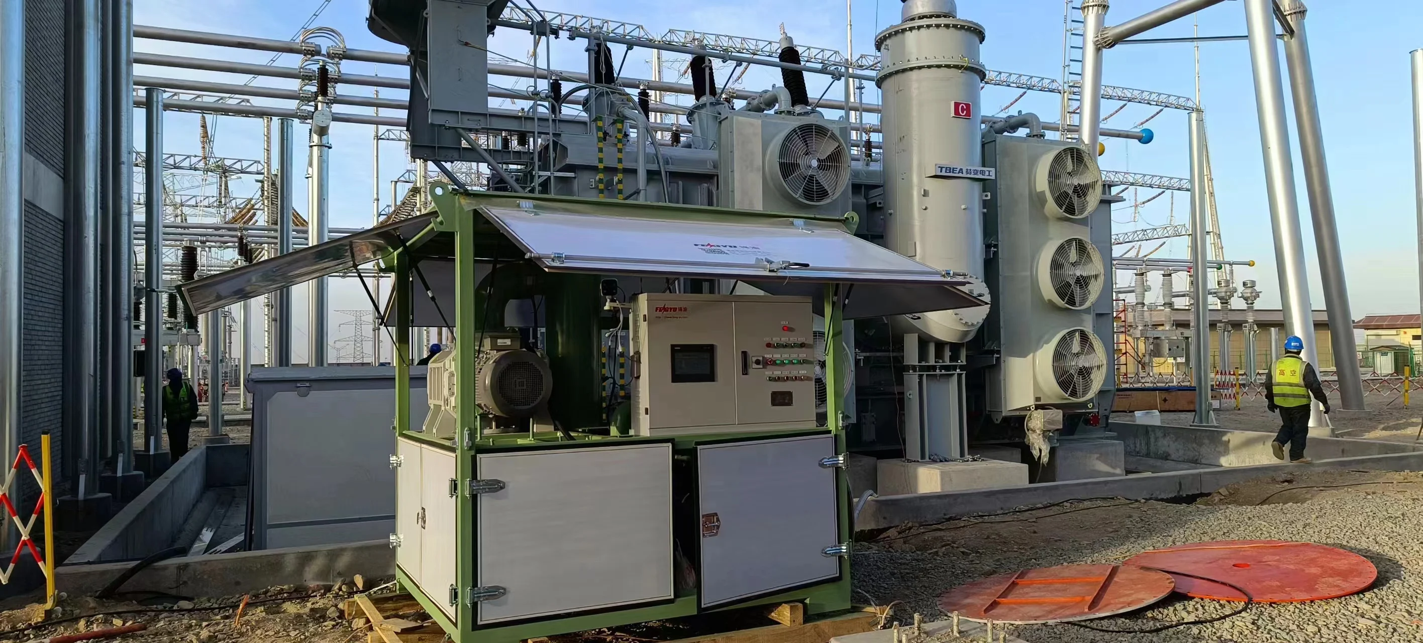 12000L/HTransformer Oil Purifier Machine/high vacuum oil purification plant