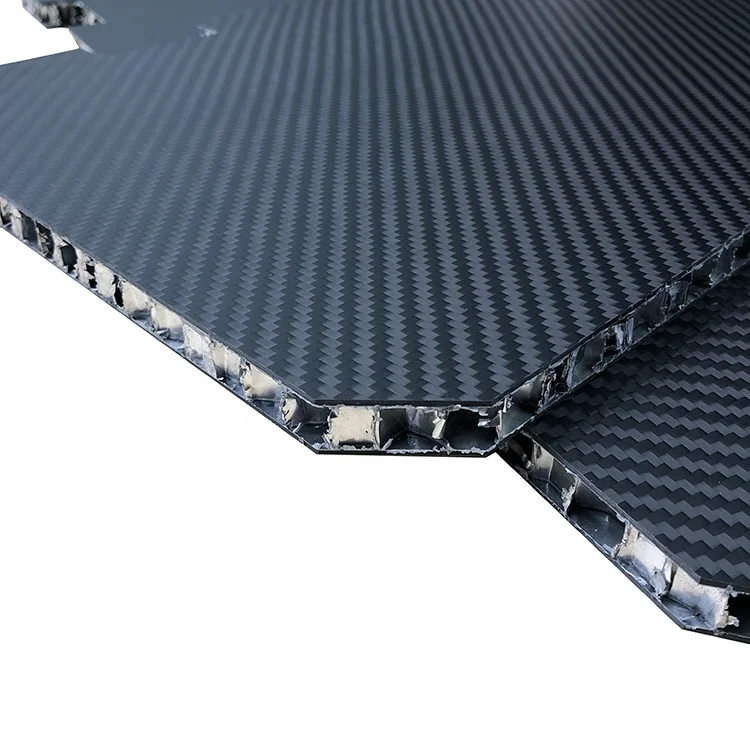 Custom Aluminum honeycomb core cfrp carbon fiber sandwich panel sheet board