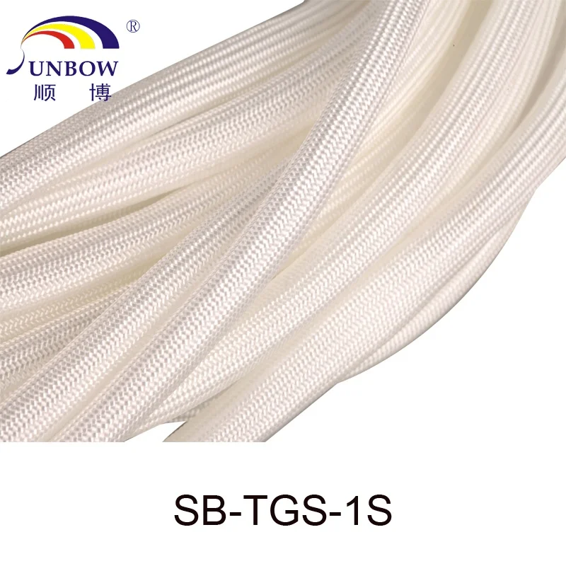 Manufacturer Hot Sales Fiberglass tube Uncoated Silicone Rubber Fiberglass Braided Sleeve Sleeves