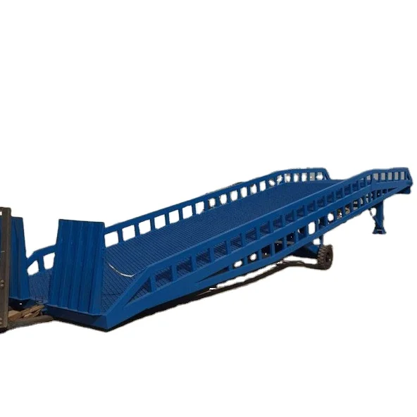 hot sale hydraulic mobile container loading ramp car ramp