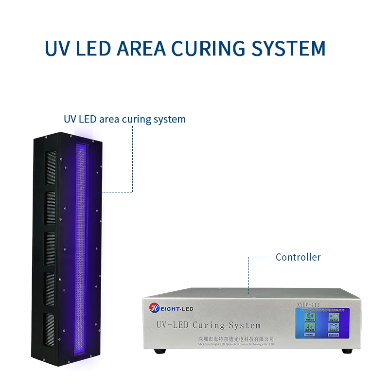 Factory Sale Worklife longer 395nm UV LED printing curing lamp with UV lamp industry curer