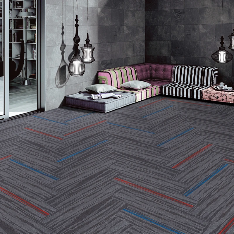 Plain factory direct sales customized carpets rugs hotel office carpets square carpets for sale at special prices