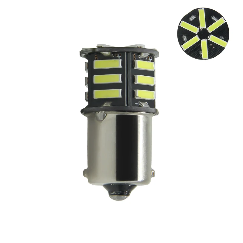 Hot sales high power led singal light Turn Brake light T20 T25 S25 1156 1157 7020 21smd LED car led bulb