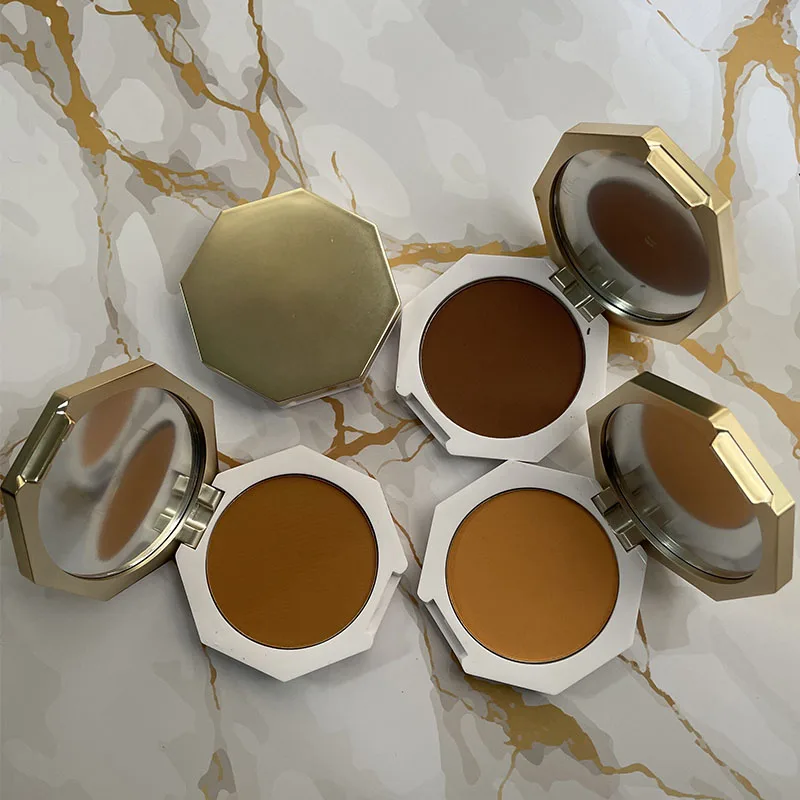 LOW moq 10 color private label oem makeup Wholesale face pressed powder