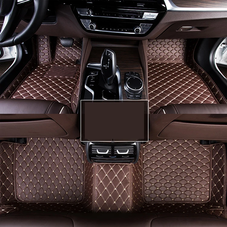 Customized Luxury 7d Single Layer LHD Car Carpet Floor Mats Interior Car Accessories For Toyota Camry 2010