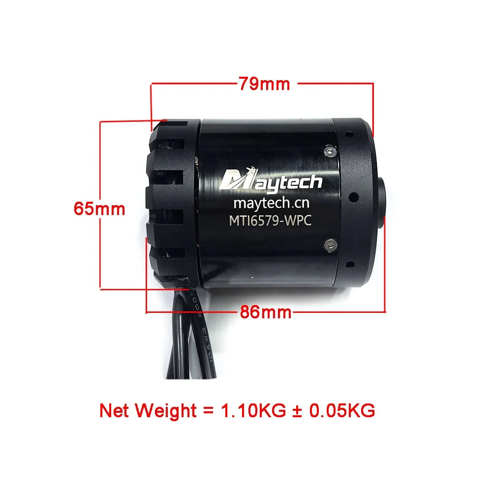 Maytech DIY Foil Boost Kit 7.5KW 6579 Waterproof Motor + 160A Waterproof ESC + 1905WF Waterproof Remote For Paddle Assist Kayak