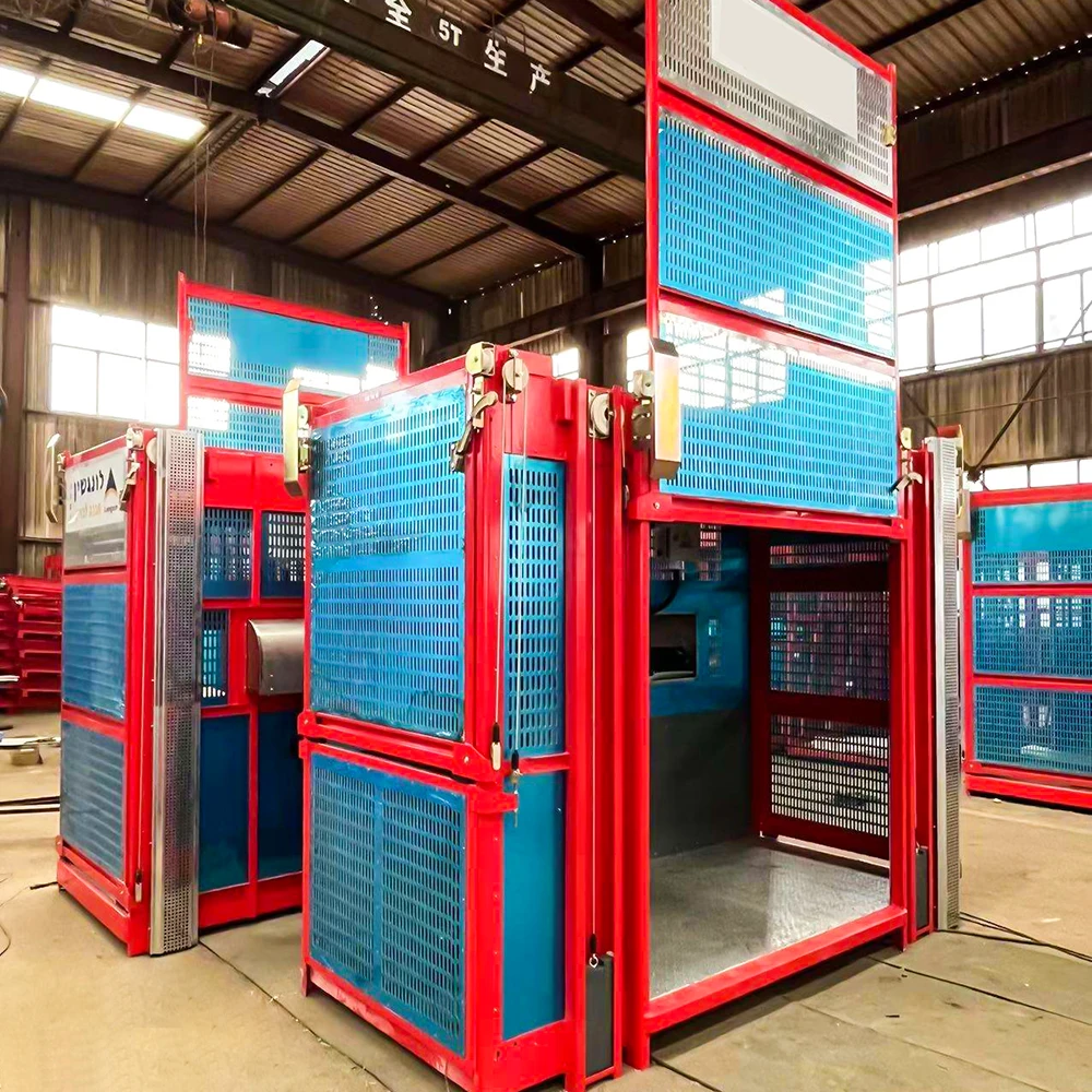 ZK Chinese sales construction site elevator bridge alimak passenger hoist construction elevator SC200/200 SC100/100