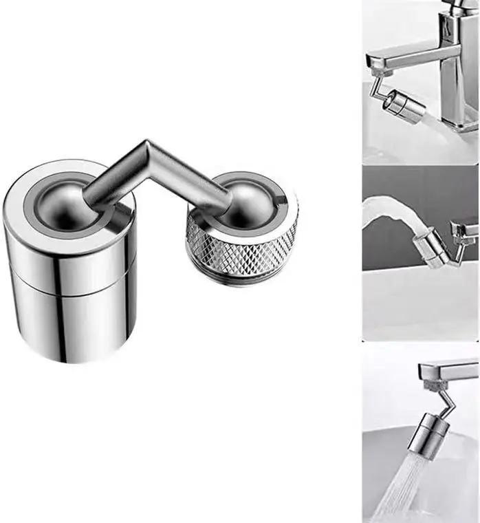 
Universal 720 rotation Faucet aerator Splash-proof Tap Nozzle Filter Water Saving single handle Faucet for Bathroom Kitchen 