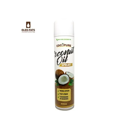 
Cocopure Brand Coconut oil 300ml*12 can capacity made in PH wholesale virgin coconut oil now foods essential oils 