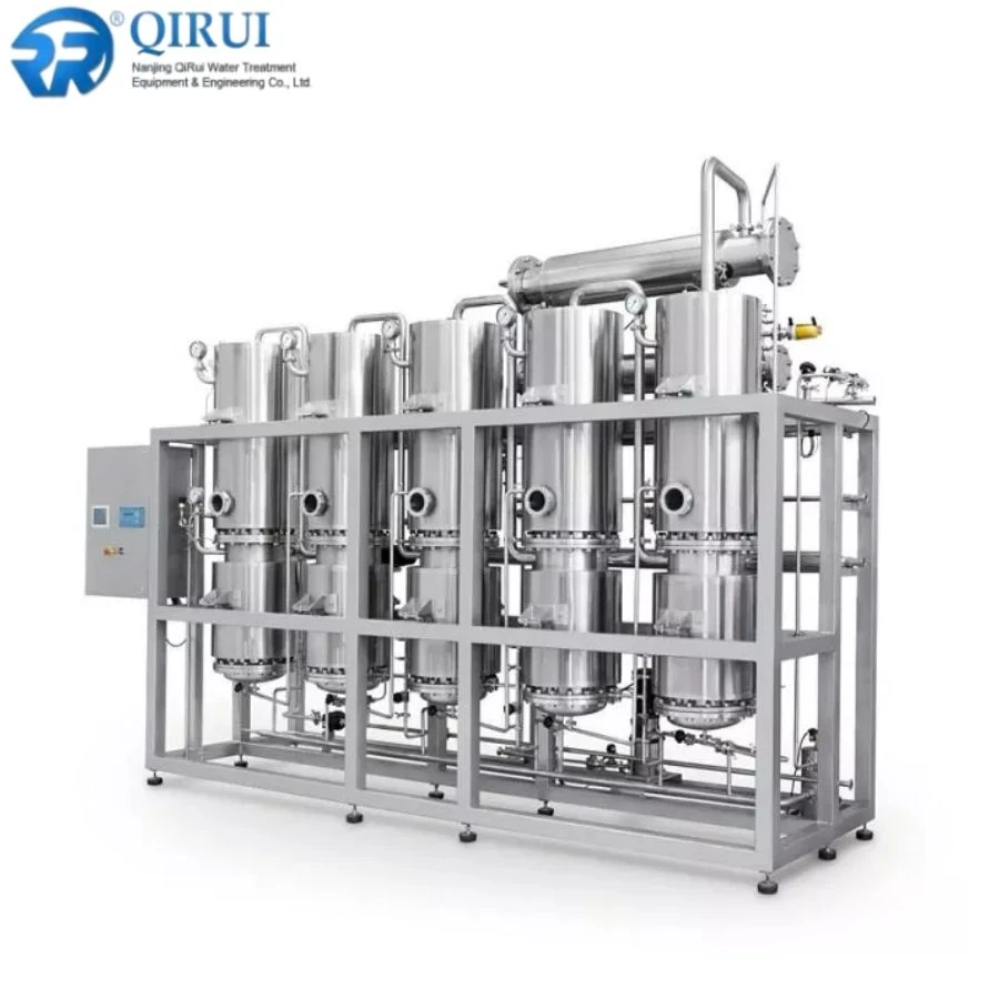 distillation unit LD Multi-Effect Distilled Water Machine Stainless Steel Automatic 0.1-8t /h Injection Water Equipment Pharmaceutical Water distiller kit