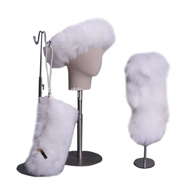 Дропшиппинг женские теплые пушистые белые осенне-зимние сапоги для женщин