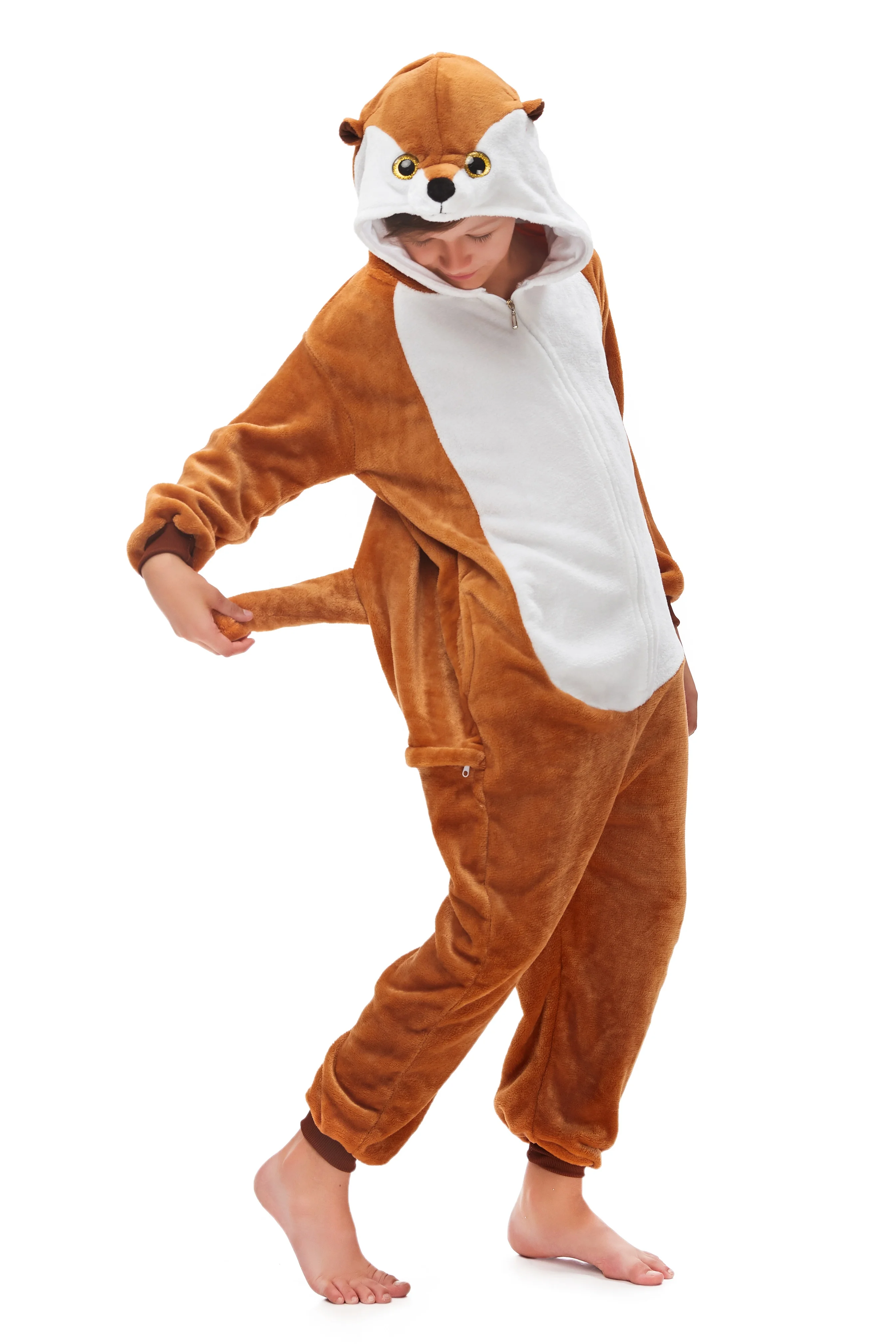 
Onesie Pajamas cute Animal Home wear Sleepwear Jumpsuit Costume pyjamas for kids 