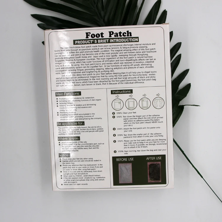 
original factory foot plaster foot detox pads 