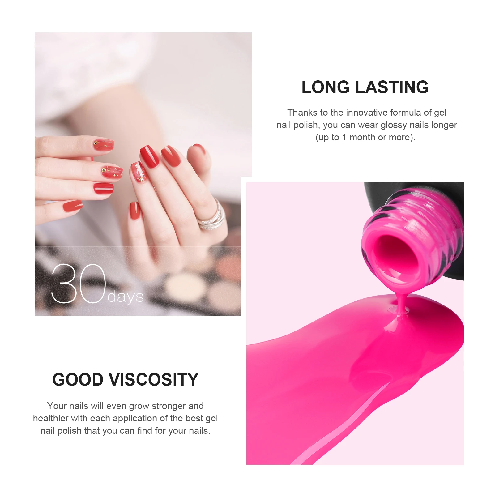 Gel Polish 154 Colors Nail Art Manicure Semi Permanent UV LED Esmalte Para Unha Gel Varnish Set 7.3ml