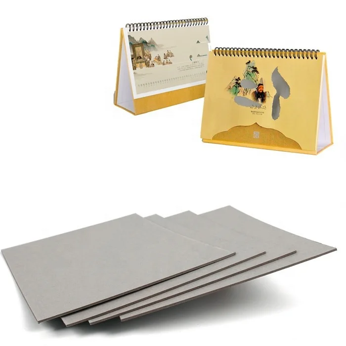 Dongguan Paper 1500g Professional Single Layer Grey Board for Stationery