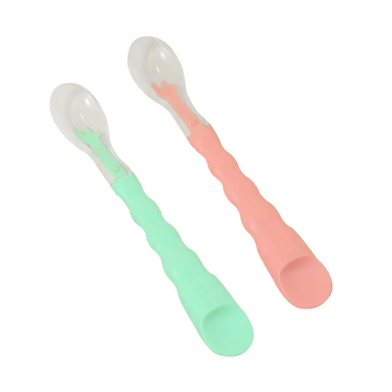 BPA Free Supplemental Feeding Fruit Puree training rice paste spoon for baby