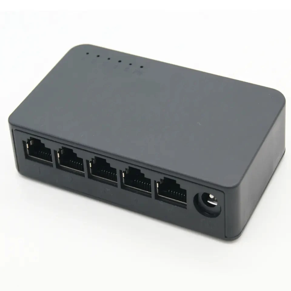 DC 5V 5 Ports Full Network Switch Ethernet Switch 5port support 10/100Mps