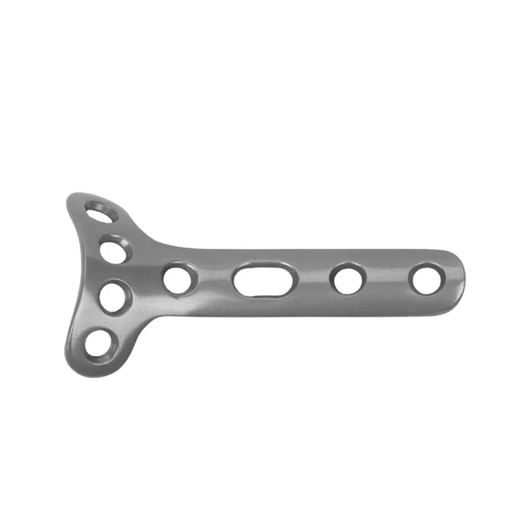 Fast shipping surgical titanium medical orthopedic trauma plates Small T-type Curved Plates for distal radius fracture