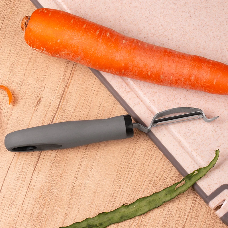High Quality Stainless Steel Kitchen Gadgets Hand-Features Potato Peeler Knife Fruit Vegetable Cutter Grater Efficient Cleaning