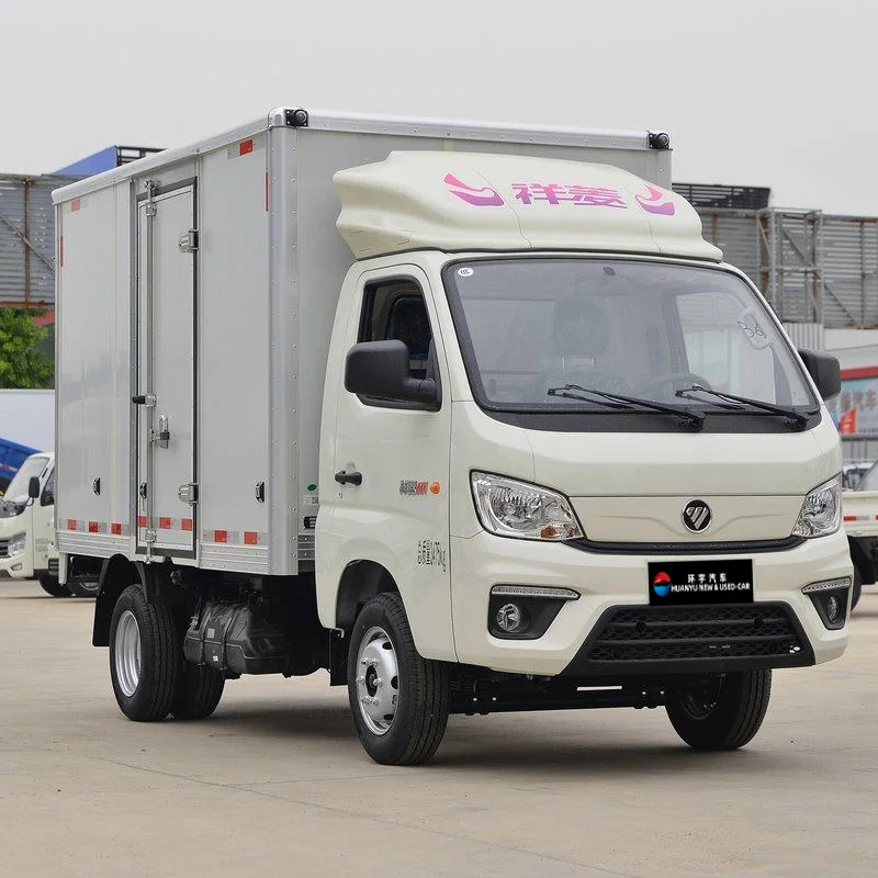 Мини-фургон грузовой грузовик для продажи Foton xingling M1 CNG 4x2 Китай мини-бокс Фургон Грузовик б/у