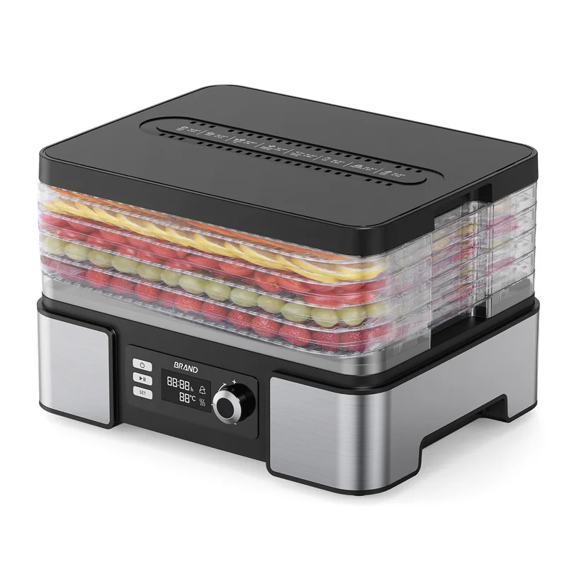 Multi function Home 5 Layer AS Trays Fruit Drying Machine 400W Food Dehydrator 5-9Trays Faster Drying for Beef Jerky Meat