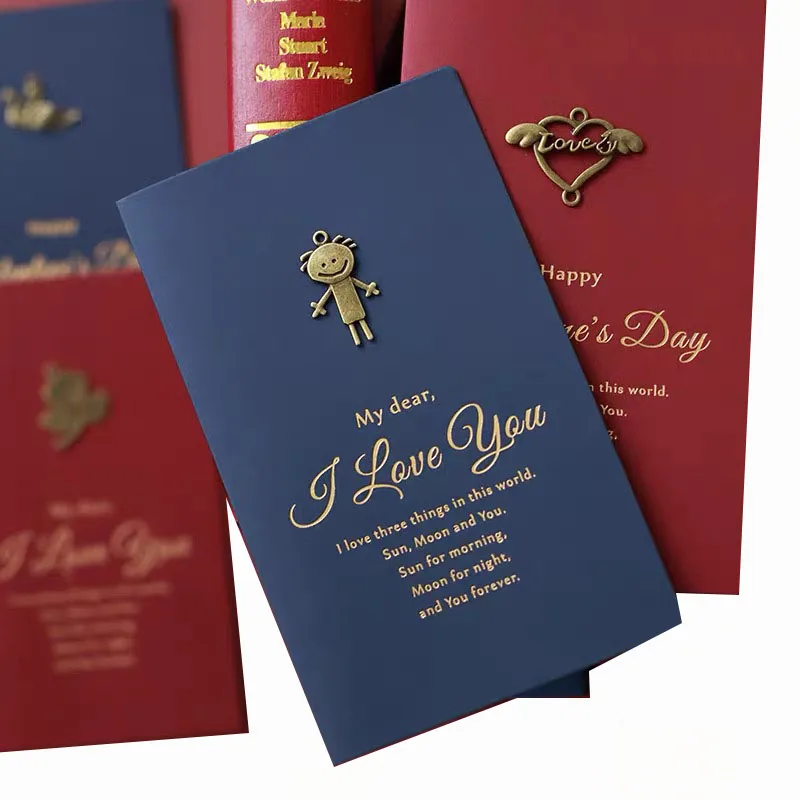 Customized Design Recycled Paper Offset Printing Business Thank You Greeting Card Postcards With Logo