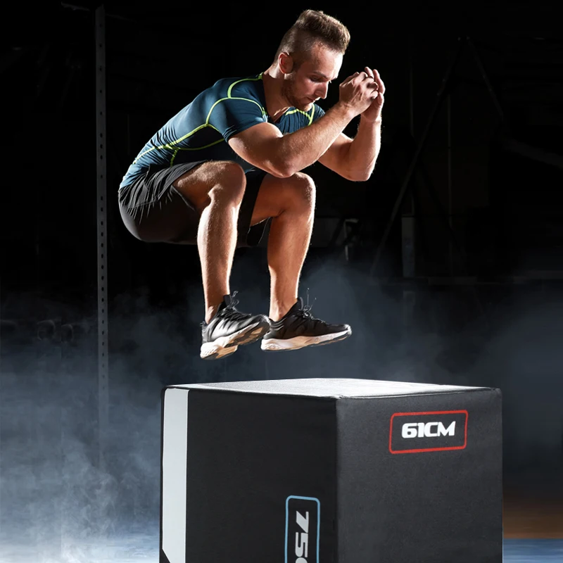3 in 1 Soft Jumping Box Plyometric Boxes Training Plyo Box