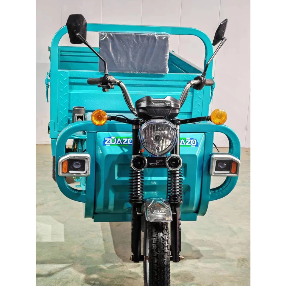 Max Loading Capacity 1200kg Heavy Duty Electric Motorcycle Truck 3-Wheel Tricycle
