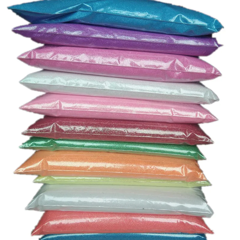 Bulk iridescence PET glitter powder 1/128 fine glitter powder