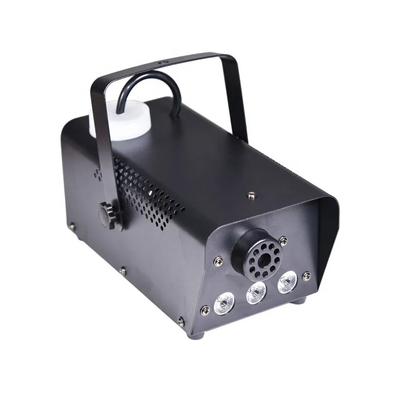 
DJ stage disco Karaoke 400W fog machine 400W mini with led lights smoke machine for home party special effects for wedding 