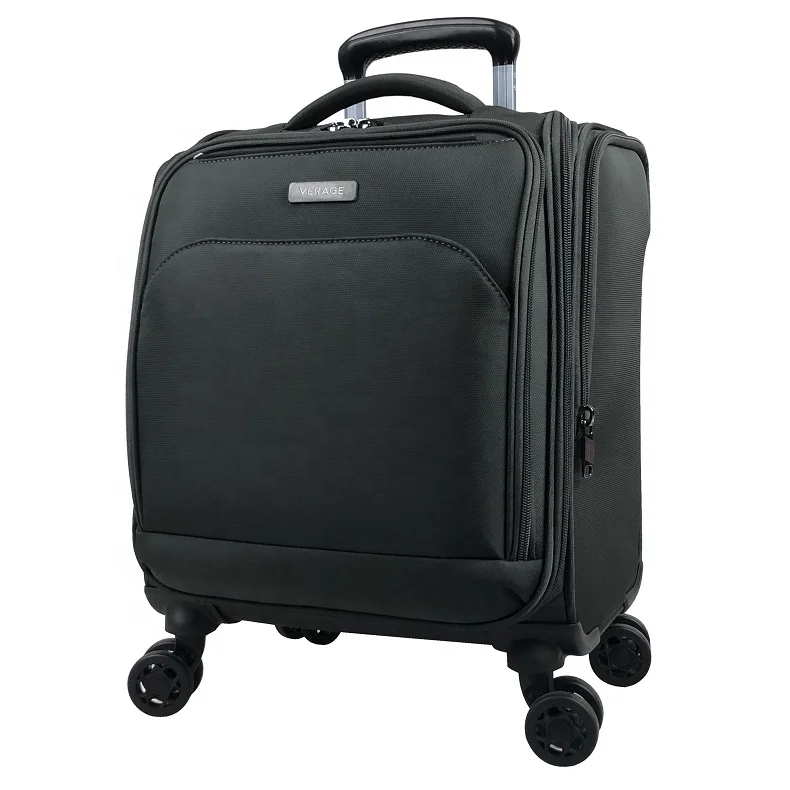 VERAGE Under-seat Luggage with USB Portal and laptop bag Spinner Wheels for travel