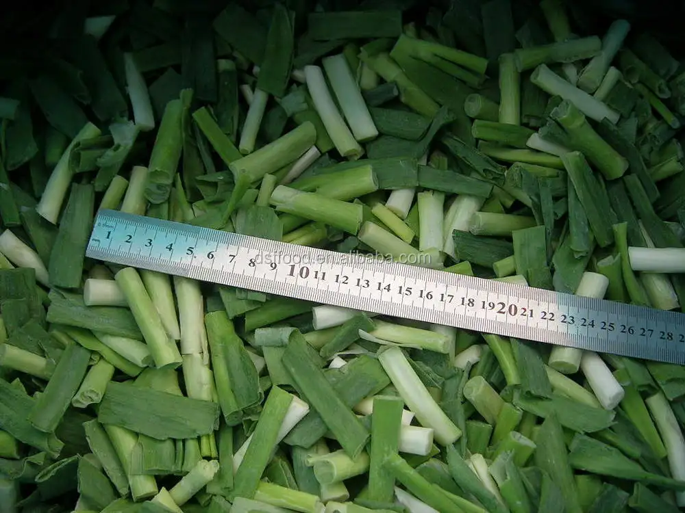 Wholesale Good Price Beat Quality  Delicious Frozen Green Spring Onion