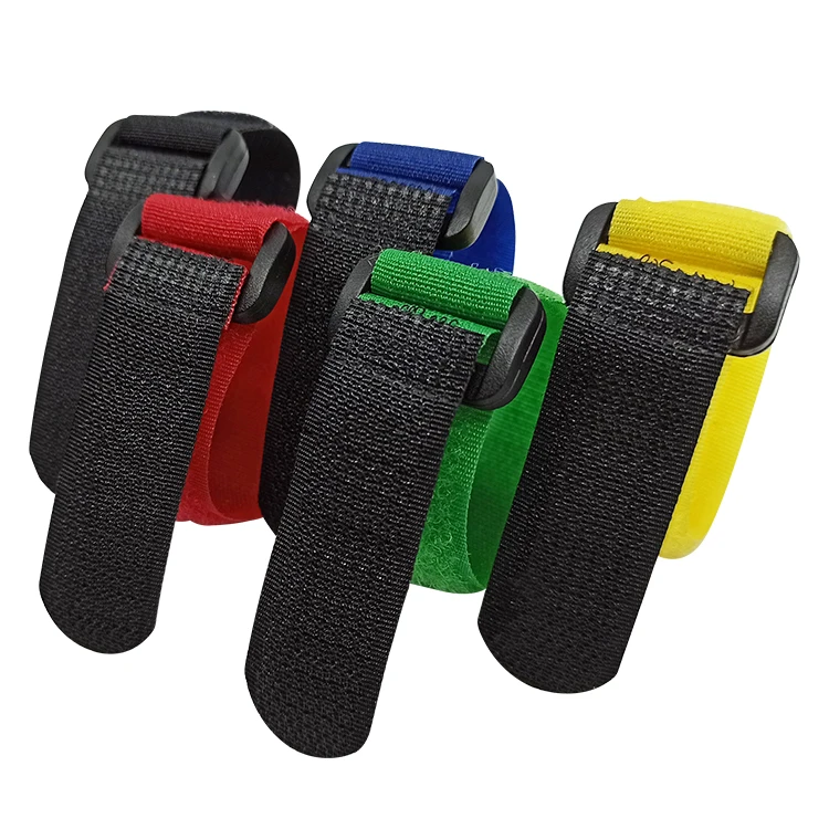 Hot Selling Heavy Duty Soft Sport Fitness Medical Adjustable Hook And Loop Straps Cable Tie For Arm Bands