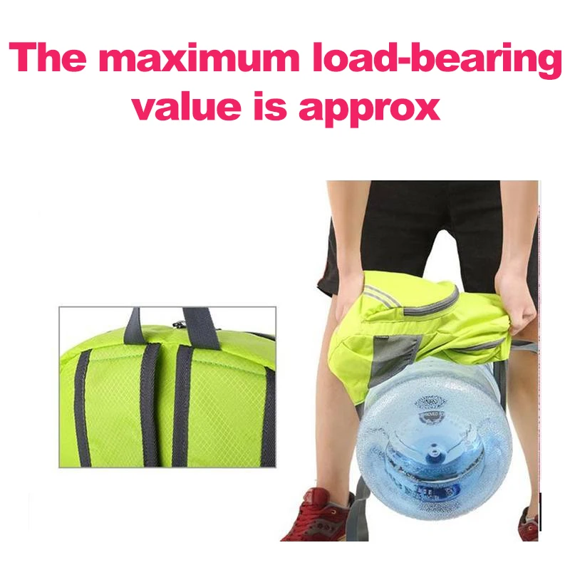 Wholesale Durable Foldable Super Light Nylon Travel Sports Mommy Backpack bags For Camping Hiking Outdoor Gym Men Women Kids