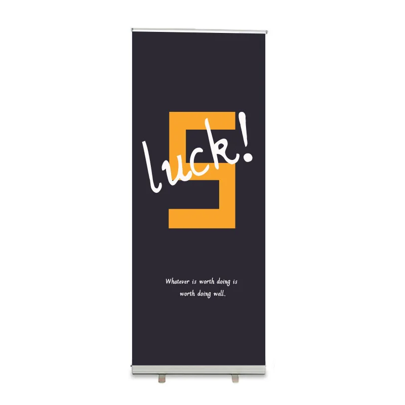 Advertising exhibition backdrop trade show roll pull up pop up display booth durable fabric display banner stands