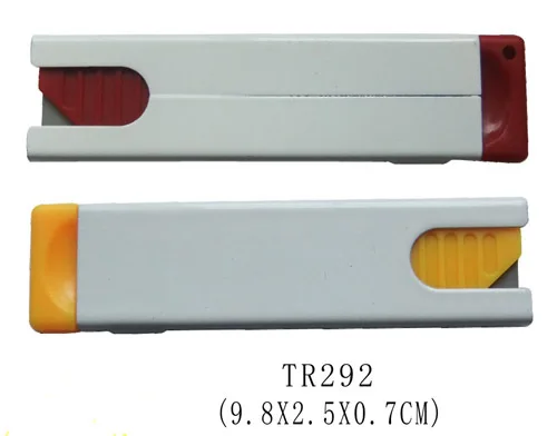 Popular Retractable Utility Knife Sliding Blade Cutter 18mm plastic Utility Craft Knife